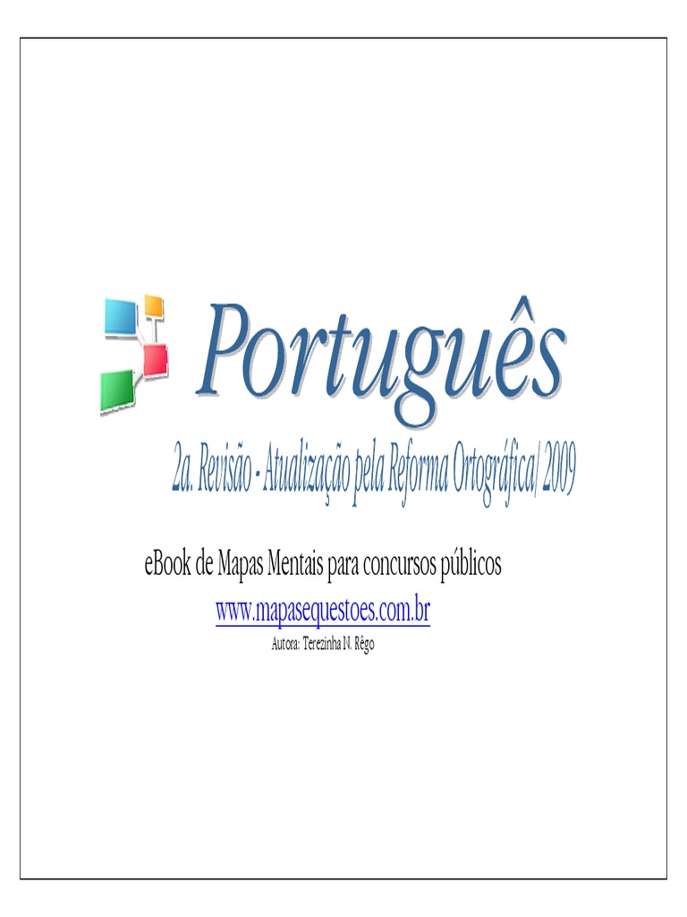 Mapas Mentais de Português para Concursos PDF | Download grátis PDF ...