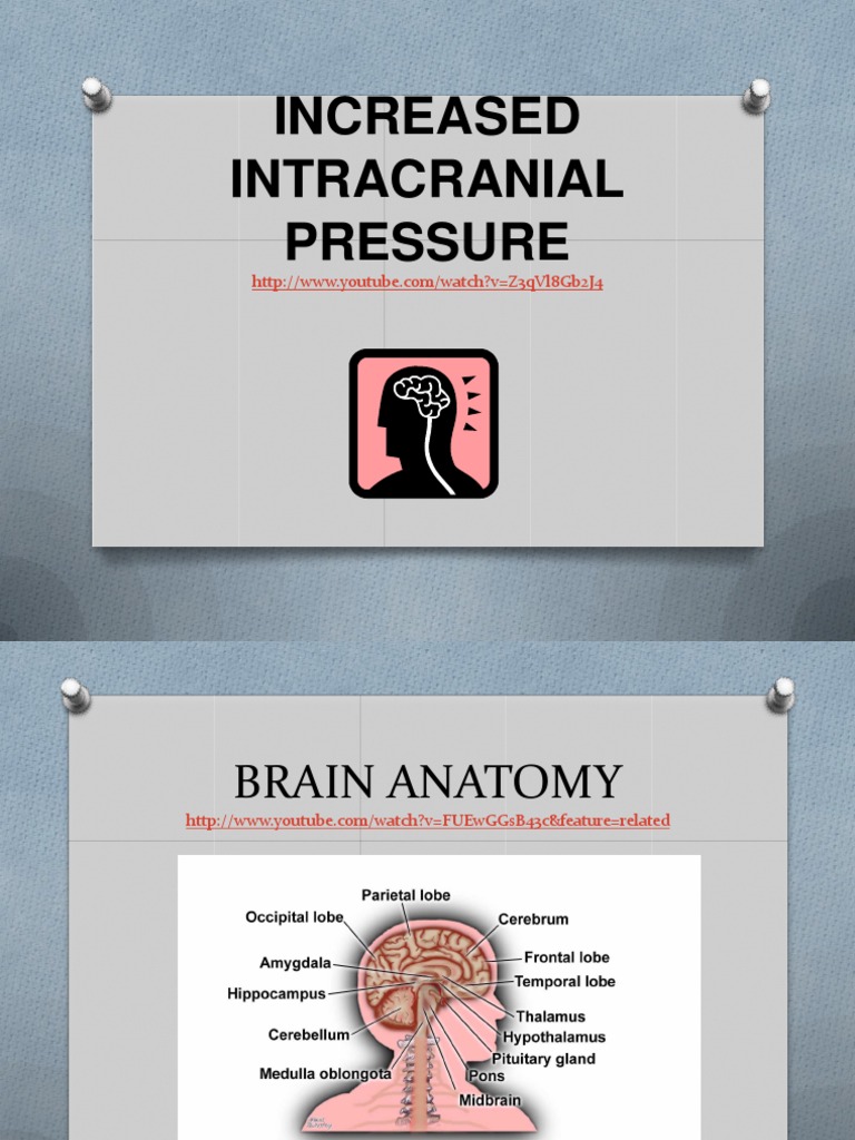 increased intracranial pressure Symptoms And Signs Nervous System