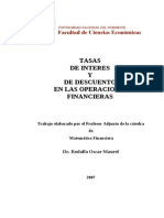 TASAS DE INTERES Y DE DESCUENTO.doc