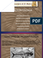 Introduccion a La Paleontologia