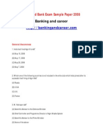 Allahabad Bank PO Sample Paper 2