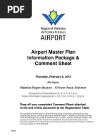 Download Waterloo Region International Airport Master Plan Info Package Feb 6 2014 by WR_Record SN205409503 doc pdf