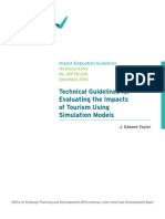 R Evaluating The Impacts of Tourism Using Simulation Models Technical Guidelines For Evaluating The Impacts of Tourism Using Simulation Mo Sub PDF