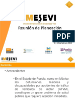 Presentación Campaña en México IMESEVI Seguridad Vial