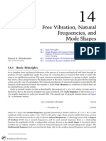 Free Vibration, Natural Frequencies, and Mode Shapes: 14.1 Basic Principles