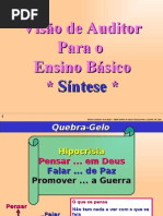 Visão de Auditor para o Ensino Básico