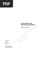 Oracle Database 11g Workshop I Vol II PDF