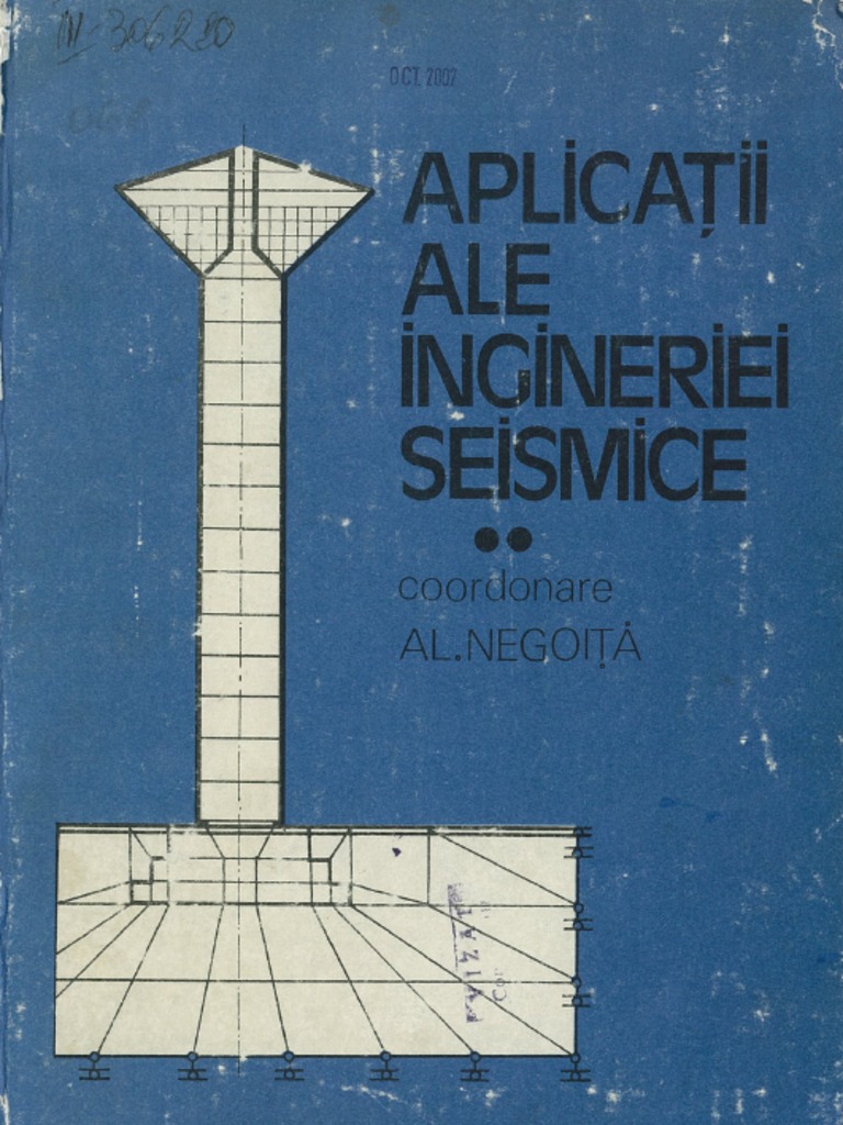 Aplicatii Ale Ingineriei Seismice - Al. Negoita | PDF