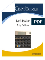 Math Review