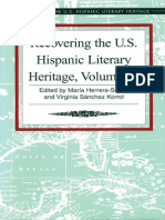 Recovering the US Hispanic Literary Heritage, Vol III edited by Maria Herrera-Sobek