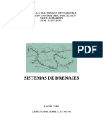 Sistema de Drenajes