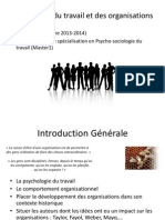 Psychologie Du Travail Et Comportement Organisationnel