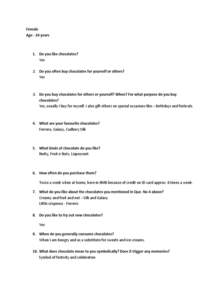 Ekansh - Interview 1 | PDF | Self-Improvement | Lifestyle
