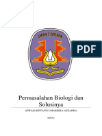 Permasalahan Biologi Dan Solusinya