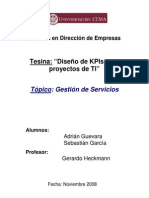 KPI para Proyectos TI