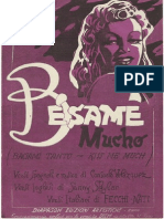 Besame Mucho Score PDF