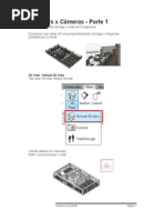 Isométricas e ponto de fuga e cotas em Perspectiva