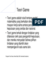 Pengantar Teori Game