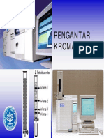 1. VR = tR x FVR = (3 menit 50 detik) x (32 ml/menit) VR = 3,83 ml2. (a) N = 16 x VR2/W2   = 16 x (256/60)2/(3,3)2   = 1024(b) H = L/N    = 28,5 cm/1024   = 0,028 cm