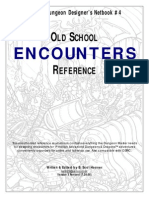 Cdd#4 - Encounters Reference