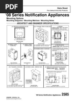 Series Notification Appliances Mounting Options