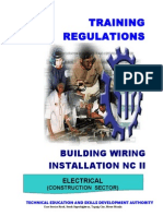 TR Building Wiring Installation NC II