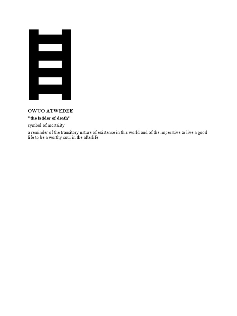 Owuo Atwedee: Symbol of Mortality | PDF | General Fiction