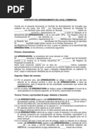 ACTA DE ENTREGA LOCAL COMERCIAL