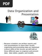 Data Organization and Presentation