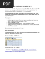 Handle SOAP With Attachment Scenarioin SAP PI