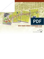 West Main Street Corridor Plan Chapter 1, 2, & 3