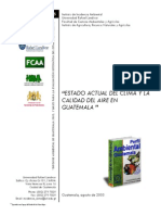 Estado Actual Del Clima y Calidad Del Aire en Guatemala