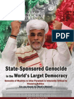 State Sponsor Genocide in India