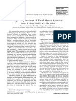 Oral and Maxillofacial Surgery Clinics of North America Legal Implications of Third Molar Removal 129 136