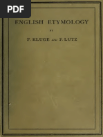 English Etymology (1898) | PDF