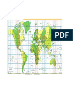 Standard Time Zones of The World