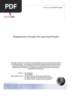 Assessments Through the Learning Process[1]