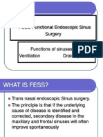 FESS-Functional Endoscopic Sinus Surgery Functions