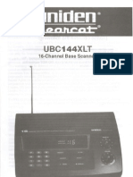 UBC144XLT: 16-Channel Base Scanner