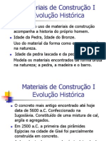 01 Evoluc3a7c3a3o Historica Do Uso de Material de Construc3a7c3a3o