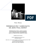 Weiss, Peter - Persecución y asesinato de Jean-Paul Marat [Marat-Sade].pdf