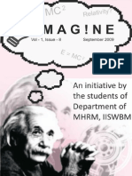 E-Magazine of The Department of MHRM, IISWBM - September 2009