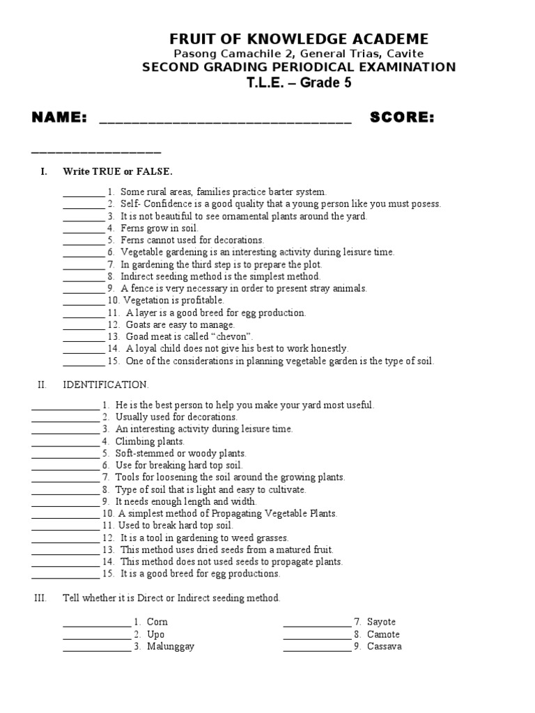 grading mapeh grade sheet 5 Plants EXAM TLE Vegetables PERIODICAL 5 grading mapeh grade sheet 5 Plants EXAM TLE Vegetables PERIODICAL 5