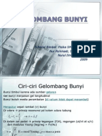 Gelombang Bunyi Sma Xii (Powerpoint)