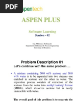 ASPEN PLUS Lecture Presentation