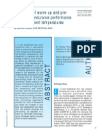 Issues_2001_The Effects of Warm-up and Pre-cooling on Endurance Performance in High Ambient Temperatures