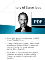 History of Steve Jobs