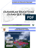 Present Ac I On Ciudad El A Educativa