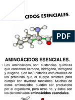 Aminoacidos Esenciales.