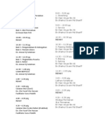 Bola Tampar Klinik Jadual Waktu